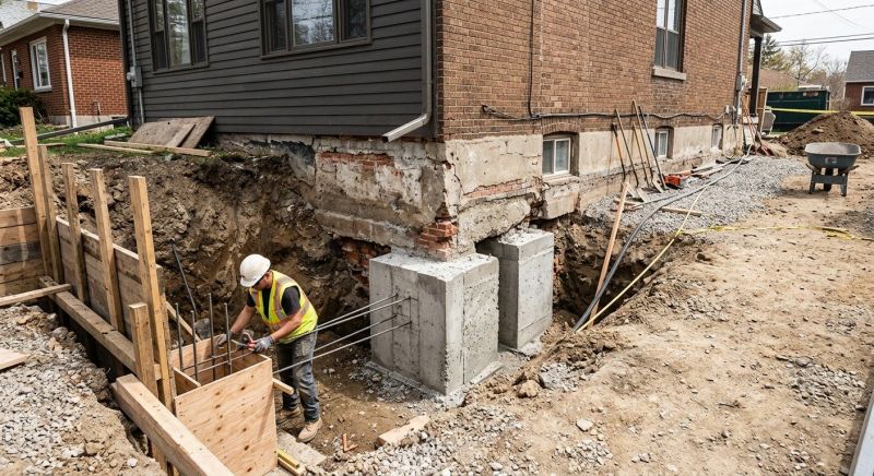 Underpinning Repair in Columbus, OH